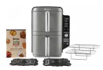NINJA Double Stack XL Air Fryer | SL400EU | Power 2470 W | Capacity 9.5 L | Black/Grey
