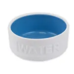 HAP keramikinis dubenėlis &scaron;uniui WATER, baltas 390ml