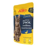 JosiCat rich in Dusck in Sauce konservuotas pa&scaron;aras katėms su antiena padaže, 85g