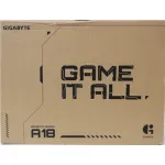 SALE OUT. Gigabyte GAMING A18 3VHK3EEC94SH 18" WQXGA AMD Ryzen 7 260/16GB/1TB/RTX 5060/Win11 Home/ENG kbd/2Y Warranty | Gigabyte A18 Gaming 3VH | Black Steel | 18 " | IPS | WQXGA | 2560 x 1600 pixels | 165 Hz | Anti-glare | AMD Ryzen 7 | 260 | 16 GB  ...