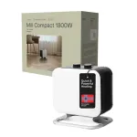 Mill | Heater | CUS1800MECWA | Fan heater | 1800 W | Number of power levels 2 | Suitable for rooms up to 10-30 m&sup2; | White