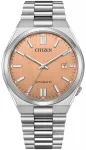 Citizen Tsuyosa Men&rsquo;s Watch 40mm Salmon Dial Stainless Steel Bracelet