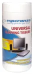 Esperanza ES105 Universal cleaning wipes 100pcs