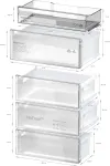 Bosch Serie 4 KGN49OCAF fridge-freezer Freestanding 311 L A Anthracite