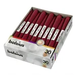 Bolsius Table Candle 245/24mm Dark Red 1pc