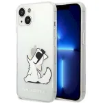 Karl Lagerfeld KLHCP14MCFNRC Choupette Fun Hardcase for iPhone 14 Plus / 15 Plus 6,7" / transparent