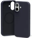 Dėklas Mercury Pure Magsafe Silicon Case Apple iPhone 17 tamsiai mėlynas