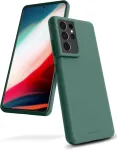 Dėklas Mercury Silicone Case Samsung S731 S25 FE tamsiai žalias