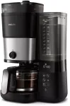 Philips | All-in-1 Brew Coffee Machine | HD7900/50 | Ground | Black/Stainless Steel