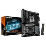 Gigabyte X870E EAGLE WIFI7 | Processor family AMD | Processor socket AM5 | DDR5 | Supported hard disk drive interfaces M.2, SATA | Number of SATA connectors 4