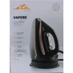 SALE OUT. ETA ETA429090000 Vapore Steam station, 3000 W, Black | ETA Vapore 4290 90000 | Steam Iron | 3000 W | Water tank capacity 1500 ml | Continuous steam 120 g/min | Black | DAMAGED PACKAGING