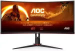AOC | Gaming Monitor | CU34G2XP/BK | 34 " | VA | 21:9 | 180 Hz | 1 ms | 3440 x 1440 pixels | HDMI ports quantity 2 | Black
