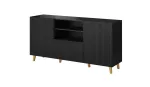Cama Commode PAFOS 150x42x82 Black matt