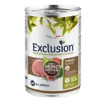 Exclusion Mono Protein Mediterraneo konservuotas pa&scaron;aras &scaron;unims su kalakutiena, 400 g