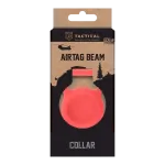 Dėklas Tactical Airtag Beam Collar raudonos spalvos