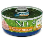 FARMINA N&D NATURAL - CAT Wet Chicken ADULT 140 g (pak.18)