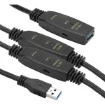 Kabelis ilgiklis USB 3.0 AF &ndash; AM, 20m