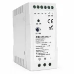 Qoltec DIN rail power supply | 40W | 24V | 1.67A | White | Slim