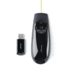 Kensington Presenter Expert K72426EU Nuotolinio valdymo pultas su žaliu lazeriu