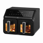 Double fat-free fryer, 2200 W, capacity 8 l, LED display