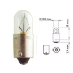 Lemputė PHILIPS 3W 24V BA9s T3W