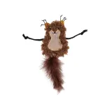 VADIGRAN Cat Toy pliu&scaron;inė voverė su katžole 22cm 2pak