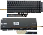 Klaviatūra DELL G15 5510, su pa&scaron;vietimu, US