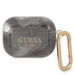 Guess GUAPUNMK AirPods Pro cover Marble Collection / black