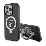 Karl Lagerfeld KLHMP13XHMRSKCK Ring Stand Hardcase for iPhone 13 Pro Max 6.7" / black