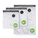 Caso | Vacu ZIP-Bags Set | 01243 | Transparent