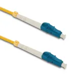 Qoltec Patchcord fiber optic LC/UPC - LC/UPC | Singlemode | 9/125 | G652D | Simplex | 1m