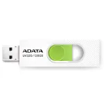 ADATA | USB Flash Drive | UV320 | 128 GB | USB Type-A | White/Green