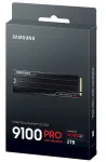 Samsung 9100 PRO | 2000 GB | SSD form factor M.2 2280 | Solid-state drive interface PCI Express 5.0 x4 (NVMe) | Read speed 14700 MB/s | Write speed 13400 MB/s