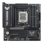 Asus TUF GAMING B850M-PLUS II | Processor family AMD | Processor socket AM5 | DDR5 | Supported hard disk drive interfaces SATA, M.2 | Number of SATA connectors 4