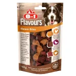 8in1 Flavours mėsos skanėstai &scaron;unims su antiena ir vi&scaron;tiena, 100 g