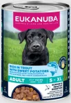Eukanuba konservuotas maistas &scaron;unims su upėtakiu ir batatais 400g