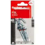 Fischer ankeris su C formos kabliu FSL 8 RH 2vnt.
