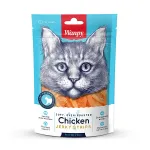 Wanpy skanėstas katėms, vytintos vi&scaron;tienos juostelės, mink&scaron;tos, 80g