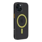 Tactical MagForce Hyperstealth 2.0 Cover for iPhone 15 / black/yellow
