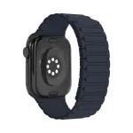 Mobilize Silicon Watch Band - Magnetic - for Apple 42/44/45/49mm - Blue