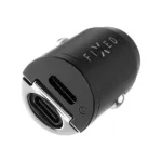 FIXED Dual USB-C Car Charger 30W, black