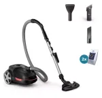 Philips | Vacuum Cleaner | XD5123/10 Series 5000 | Bagged | Power 900 W | Dust capacity 4 L | Black