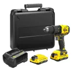 Stanley | 18V V20 Brushless Drill Driver - 2.0Ah Kit | SFMCD710D2K-QW | 18 V | 2.0 Ah | Lithium Ion