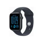 Apple Watch SE 3 GPS 44mm Midnight Aluminium Case with Navy Blue Sport Band - S/M