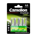 Camelion | AA/HR6 | 2300 mAh | AlwaysReady Rechargeable Batteries Ni-MH | 4 pc(s)
