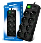 SVEN SF-08E-16 Power strip 8 sockets