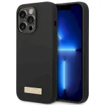 Guess GUHMP14LSBPLK Silicone Logo Plate MagSafe Hardcase for iPhone 14 Pro 6,1" / black