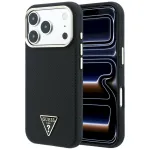 Guess Kevlar Triangle Logo MagSafe for iPhone 18 Pro / 17 Pro black