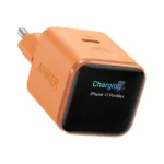 Anker 24 pin USB-C | Nano Charger 45W, Smart Display, Orange