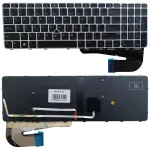 Klaviatūra HP EliteBook 850 G3, ZBook 15u G3, su pa&scaron;vietimu, su &bdquo;trackpoint&ldquo;